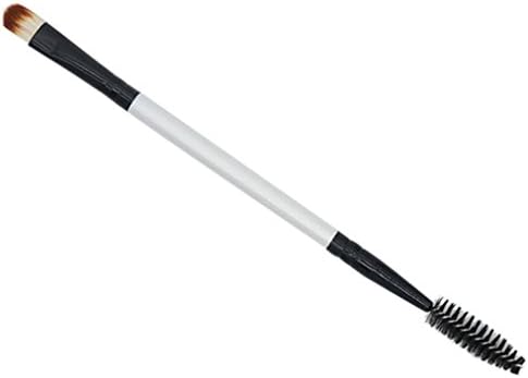 TONSEE Makeup Brush Double-end Eyeshadow Eyelash Brush Applicator (Black)