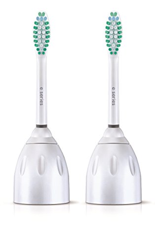 Philips Sonicare E-Series replacement toothbrush heads, HX7022/66, 2-pack