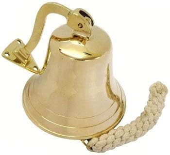 Neez Last Orders Bell, Wall Mounted Hanging Ship Bells for Service Reception, School, Hotel, Bar, Pub, Boat - Image 3