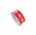 10 Pack Decorative Christmas Washi Masking Tapes Set(Red)