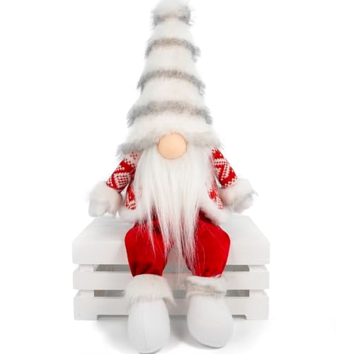 TACROART Nordic Christmas Gnome Figurine