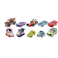 Disney / Pixar CARS 2 Movie Exclusive 155 Die Cast Car 10Pack