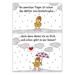 Blinies Sheepworld Postkarte An Manchen Tagen Ist Schon Das