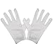 BLUECELL White Cotton Gloves Pack-8 Gloves, film, coins, CD/DVD, Handling Gloves