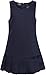 French Toast Pleated Hem Jumper Girls Navy 7