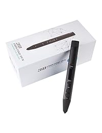 Pluma de impresión para modelado AIO Robotics, en 3D, prémium, completamente de metal, para modelado en 3D, educación, soporte de filamento PLA, demostración brillosa OLED