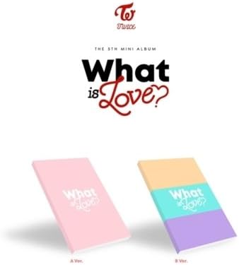 TWICE [WHAT IS LOVE?] 5th Mini Album Random Ver CD+P.Book+Card+Sticker+Tracking Number