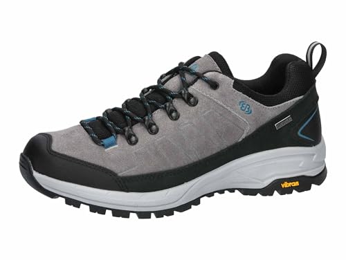 Brütting Mount Sellery Low, Zapatillas de Trekking Unisex Adulto, Gris Negro Petróleo, 40 EU
