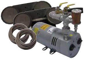 EasyPro PA50 Rotary Vane Pond Aeration System 1/4 HP Kit with Poly Tubing