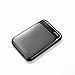 AINOPE 5000 mAh Portable Charger, [Slim&Small] USB-C and Micro USB Input, Power Bank/External Battery Pack/Battery Charger/Phone Backup with 2A USB Output,Perfect for Travel (Black)