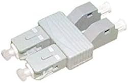 Fiber Tester Adapter, SC Male to LC Female, Duplex, Multimode 62.5/125 OM1