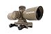 Monstrum 4x30 Ultra-Compact Rifle Scope with Illuminated Range Finder Reticle | Flat Dark Earth
