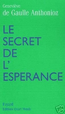 Le  secret de l'espérance