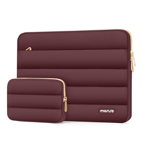 MOSISO Laptop Hülle Tasche 16 Zoll, 15,6-16 Zoll Puffy Laptoptasche