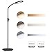 AUKEY LED Floor Lamp, 3 Color Temperatures & 20 Dimmable Brightness Levels, Eye Care Floor Light with Flexible Gooseneck, Standing Reading Lamp for Living Room, Bedroom, Office and Dorm(8W)
