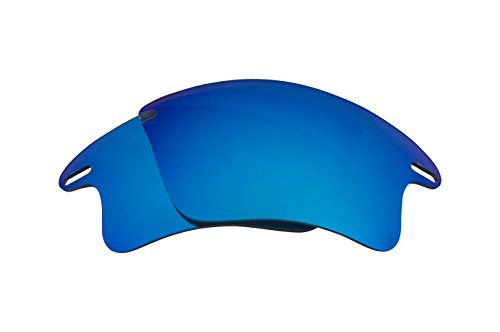 Best SEEK Replacement Lenses Oakley FAST JACKET XL - Polarized Blue Mirror