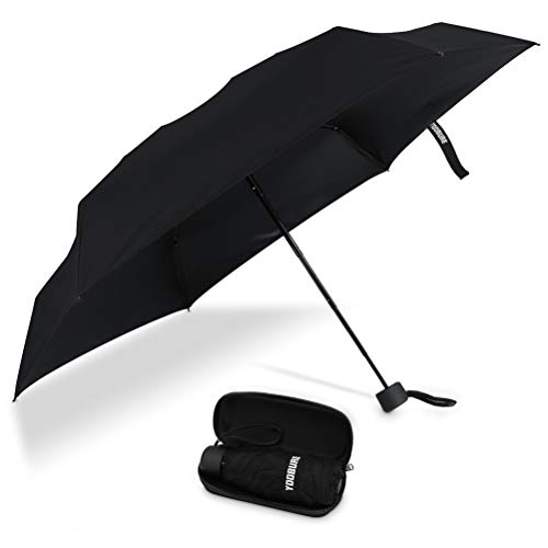 Yoobure Small Mini Umbrella with Case Light Compact Design Perfect for