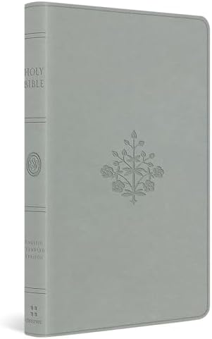 ESV Thinline Bible, Red Letter (TruTone, Stone, Branch Design