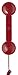 Native Union Pop Phone Retro Handset - POP-RED-NAIL-HG - Bloody Mary