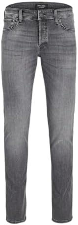 JACK & JONES Herren Jeans Slim Fit – JJIGLENN JJORIGINAL, Niedrige Taille, Mit Elasthan, 71% Baumwolle