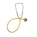 MABIS Spectrum Series Lightweight Nurse Stethoscope, Yellow, 30 Inch