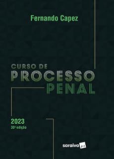 Livro Curso de Processo Penal - 30ª edição 2023