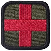 Yahong Medic Cross Square Ems Morale Tactical Medical Velcro