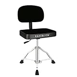 EASTROCK Drum Throne with Backrest Airlift