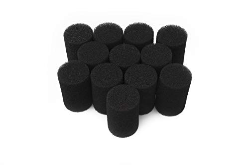LTWHOME Coarse Prefilter Sponge Fit Maxi Jet Most Aquariums Pumps (Pack of 12)
