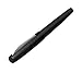 KACO EDGE Matte Black Fountain Pen, Schmidt Extra Fine Nib Gift Pen with Converter, Ink Cartridges Gift Box Set