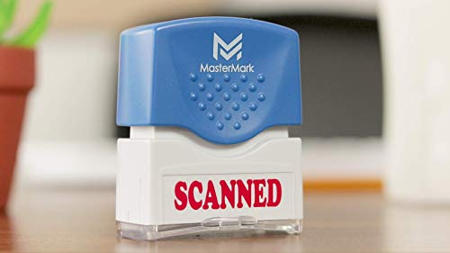 Scanned Stamp - MasterMark Premium Pre-Inked Office Stamp
