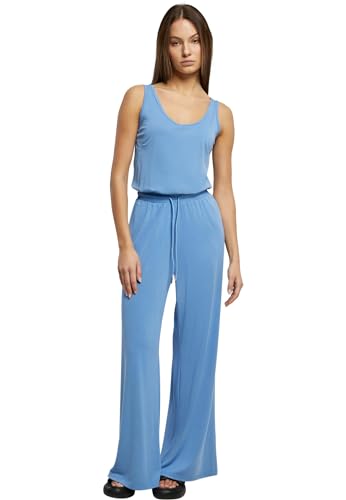Urban Classics Ladies Long Sleevless Modal Jumpsuit Camiseta, Horizonblue, 5XL EU para Mujer