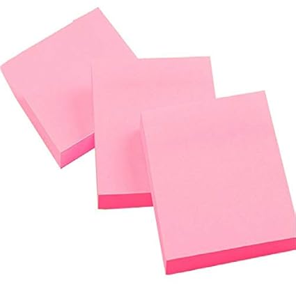 Amazoncom Cratone 3pcsmemo Notes Sticky Notes Pure