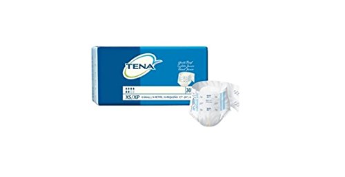 Tena Youth Sized Briefs - Diaper Style, Full Case of 90 Briefs