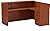 Offices To Go OTGLAYOUTJADCL Reception Desk Center, Desk, Return, File, 42"H x 78-3/4"W x 71"L, American Dark Cherry