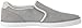 Lacoste Men's Jouer Slip on Shoe, Grey Canvas, 8.5 M US