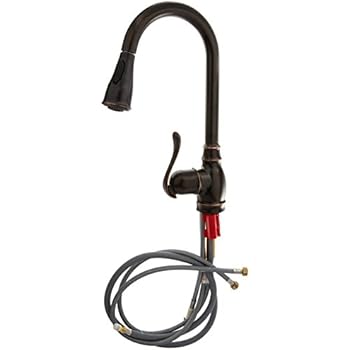 Moen Ca87003brb Single Handle Kitchen Faucet With Pullout Spray