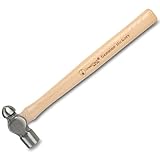 GreatNeck BP8 Ball Peen Hammer, 8 Oz Drop-Forged