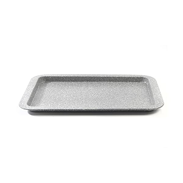 Salter BW02775G Baking Tray, Non-Stick Carbon Steel Oven Sheet, Flat Cooking Pan For Cookies, Roasting, Vegetables, Oven…