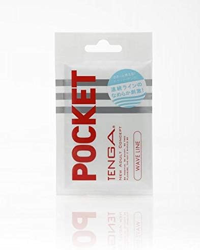 Pocket Tenga Wave Line, Pack of 2