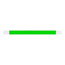 WristCo Neon Green Tyvek Wristbands for Events