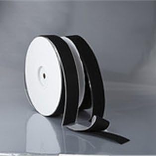 Pratt Plus 001FL125MWHT General Purpose Standard Adhesive Backed Loop Fastener Tape, 25 yds Length x 1" Width, White