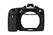 Camarm Silicone Protective Camera Body Case Cover for Canon 80D (Black)