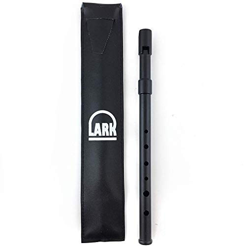 Lark Polymer Irish Penny Tin Whistle in Key Of C/D - Includes Case (Key Of D)