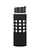 Hydroskins Water Bottle Silicone Sleeve Compatible with Hydro Flask, Takeya, ThermoFlask, Fifty/Fifty, Simple Modern,Protection and Grip (Black, 32 Ounces)