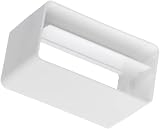 EUROPLAST 110x55mm Rectangular Flat PVC Duct Connector with Non-Return Damper view 7