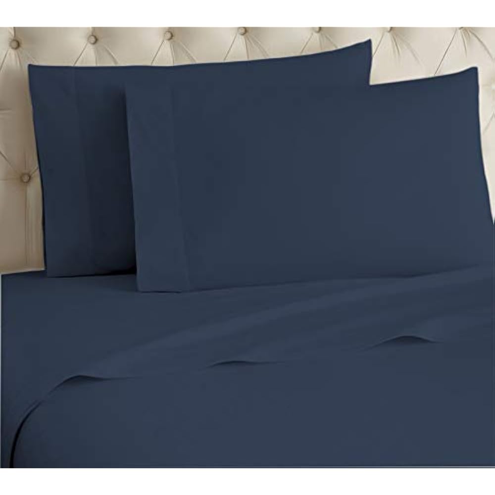 600 Thread Sheet & Pillowcase Sets Count 100 Long Staple Cotton Set