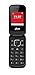 Unlocked Flip GSM Cell Phone - Camera Bluetooth FM Radio Dual Sim Worldwide - Black