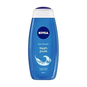 NIVEA Shower Gel, Fresh Pure Body Wash, 500ml
