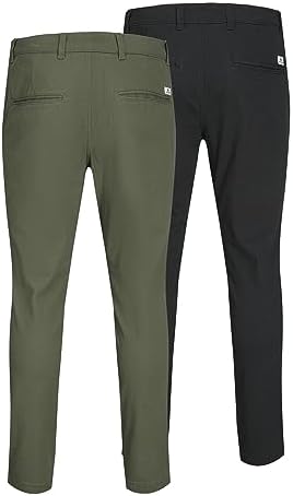 Homme Jpstmarco Jjdave 2pk MP Noos Trousers, Vaisselle, 36W / 32L EU